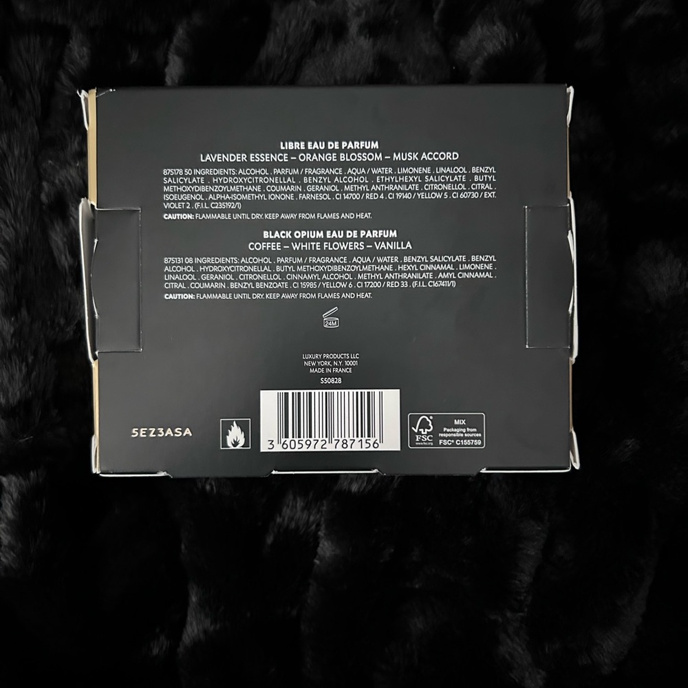 NWT Yves Saint Laurent • Mini Black Opium & Libre Eau de Parfum Set - Picture 3 of 4